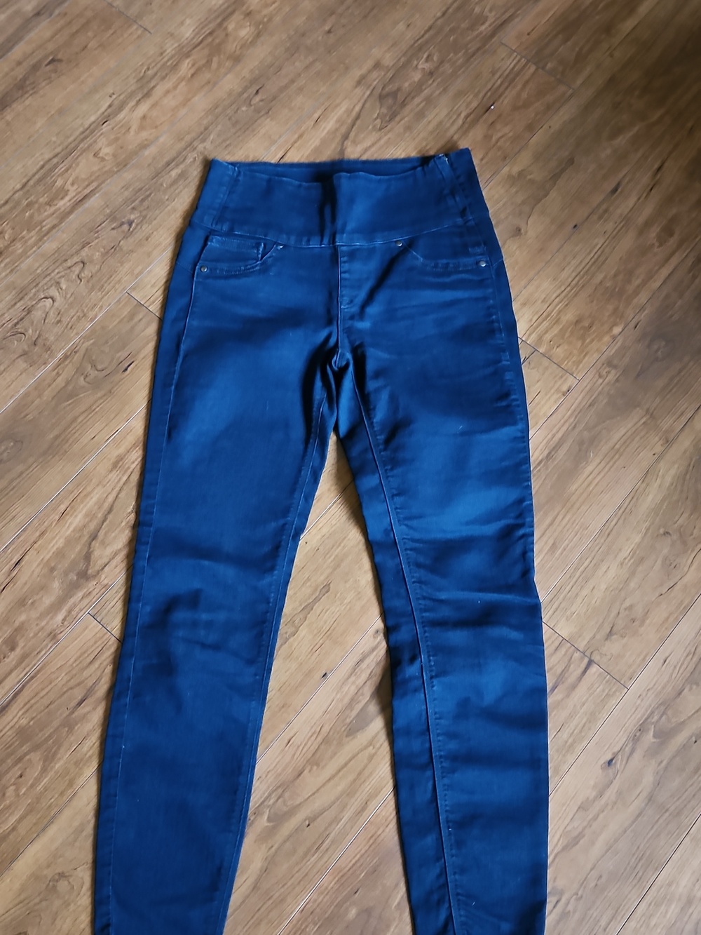 SPANX Dark Blue High-Waist Jeggings